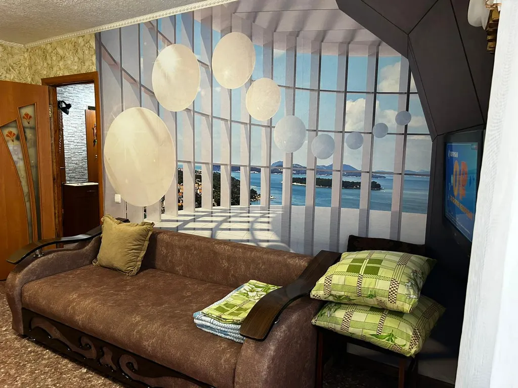 Уютная 2-х комнатная квартира в пгт Орджоникидзе в тихом районе — аренда посуточно в Орджоникидзе