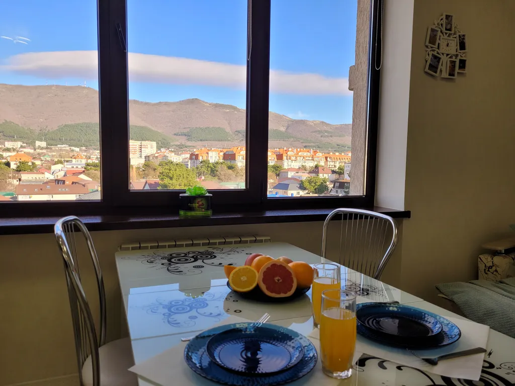 Квартира Квартира Просторная евродвушка около моря — Геленджик