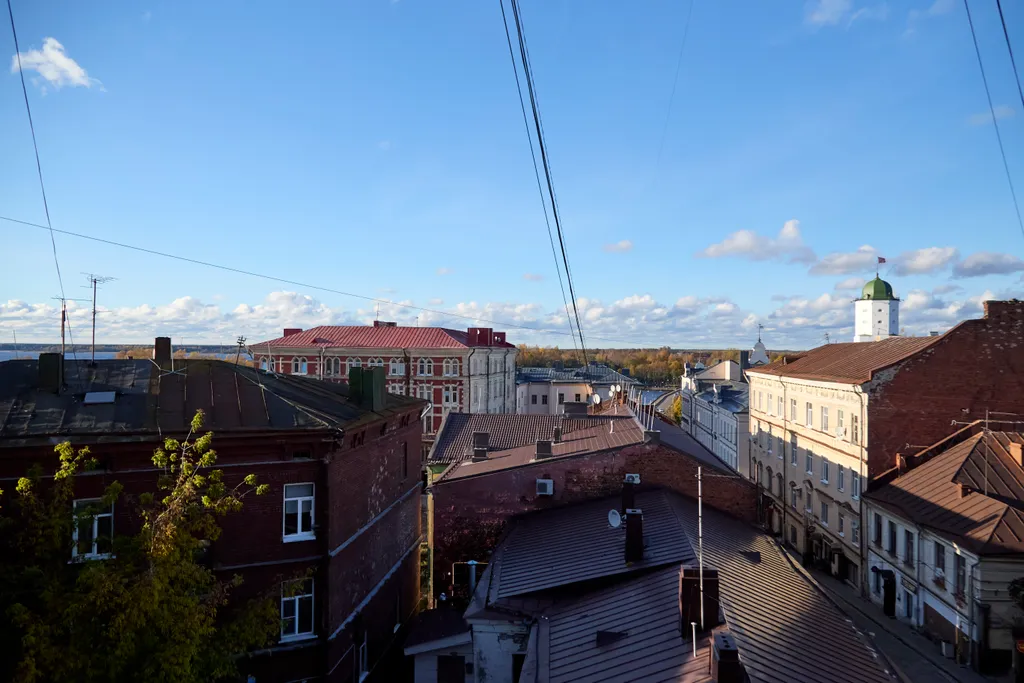 Две башни, квартира с видом на главные достопримечательности