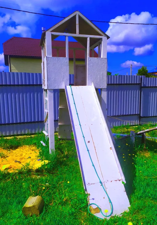 Дом с баней на дровах