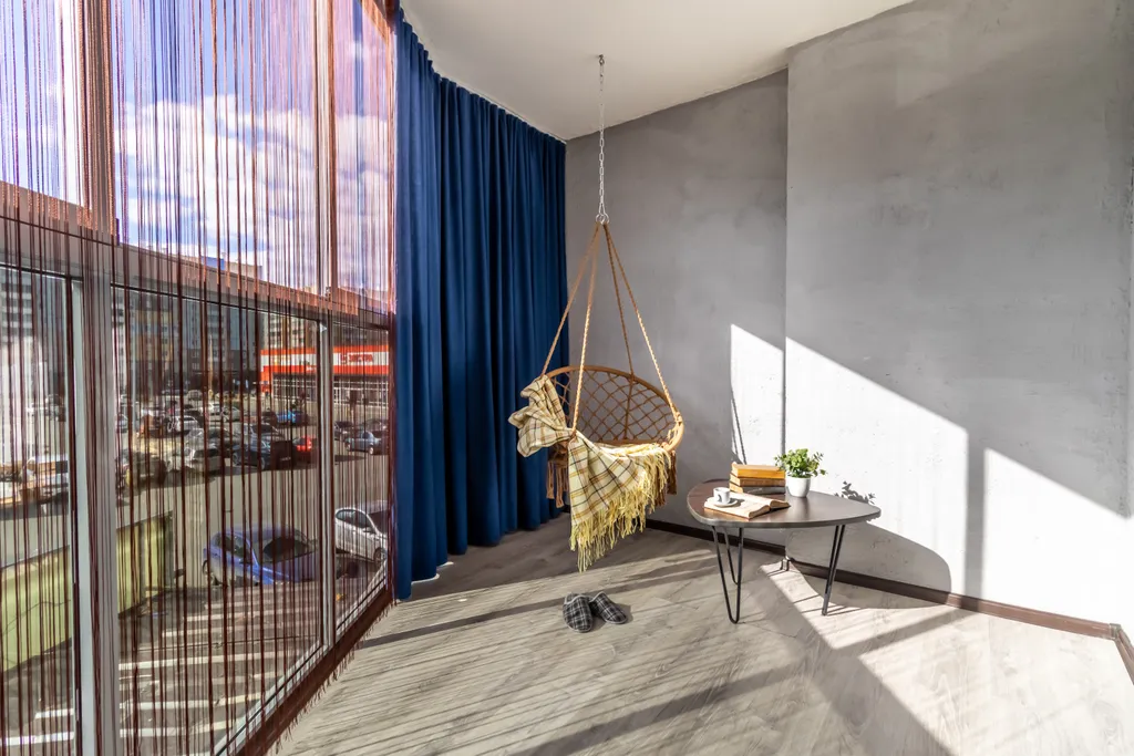 Уютная квартира с камином