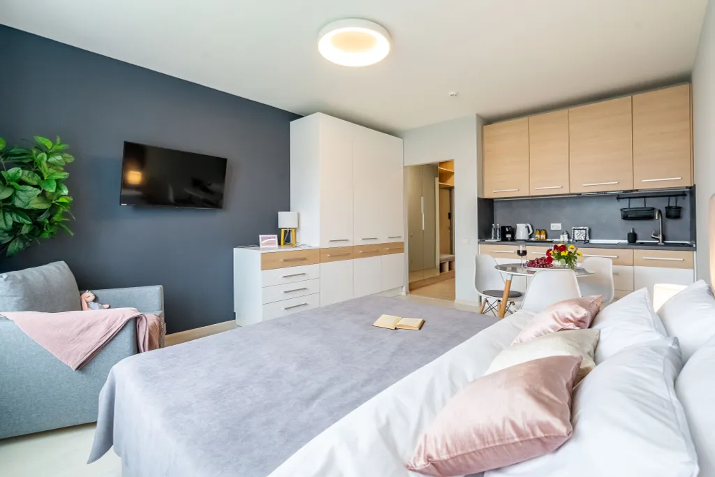 Квартира Квартира Просторная студия на Васильевском острове — Санкт-Петербург