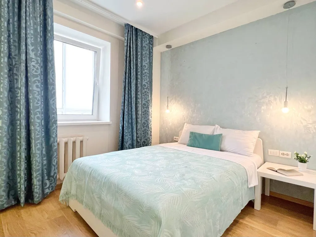 Стильные 2-комнатные апартаменты в новом доме в центре города с шикарным видом