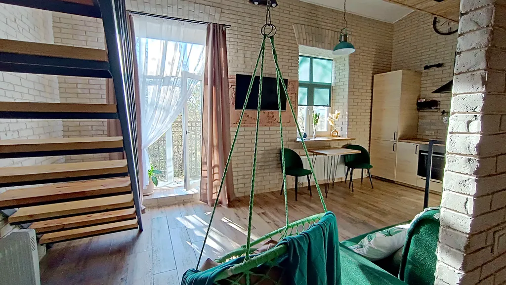 Квартира в стиле лофт у парка