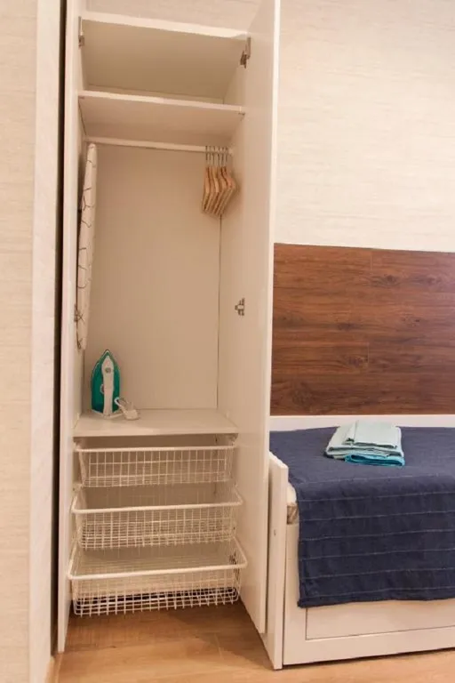 Двухместные апартаменты с двумя  односпальными кроватями и балконом