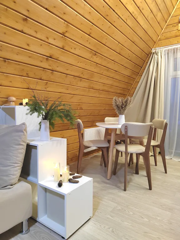 Загородный дом со своей территорией и баней