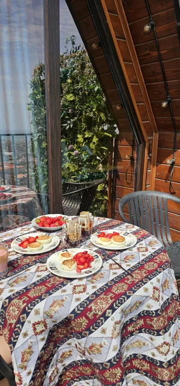 Коттедж с панорамным видом на город