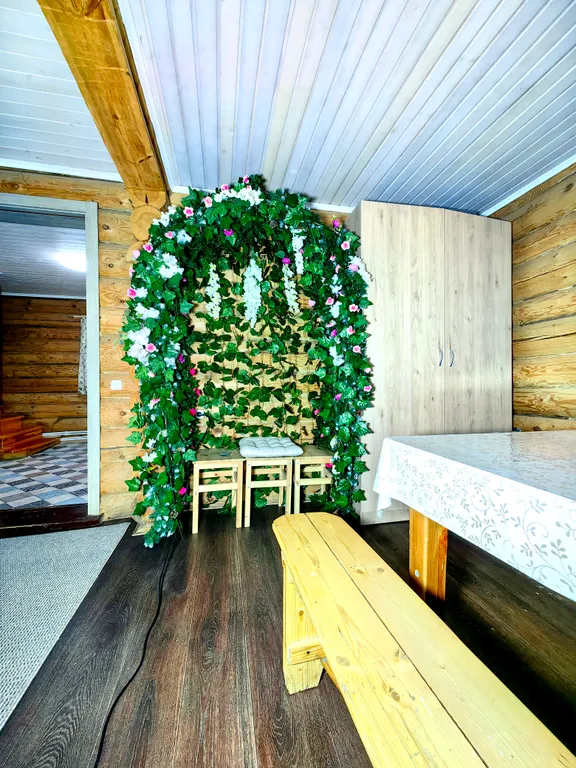 Дом с баней у Голубого озера