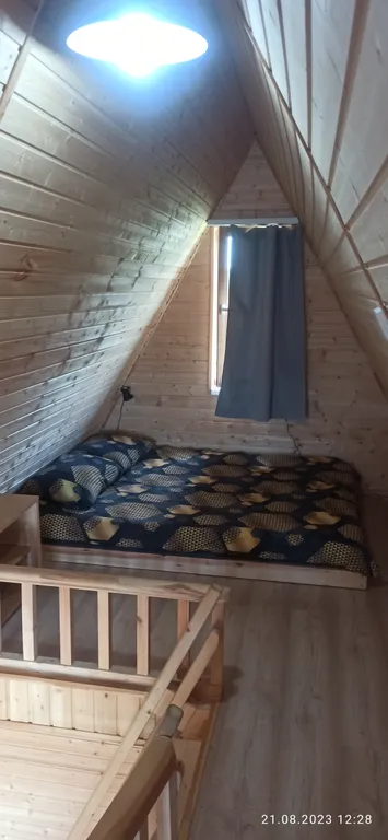 Дом в стиле A-Frame с сауной