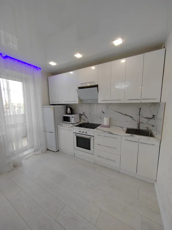 Студия с дизайнерский ремонтом