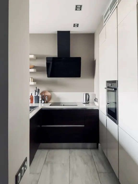 Квартира Атмосферная квартира с панорамным видом и 2-мя спальнями — Москва