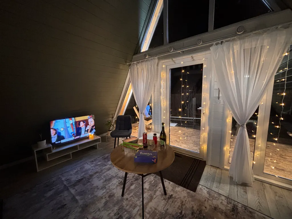 Уютный дом A-frame