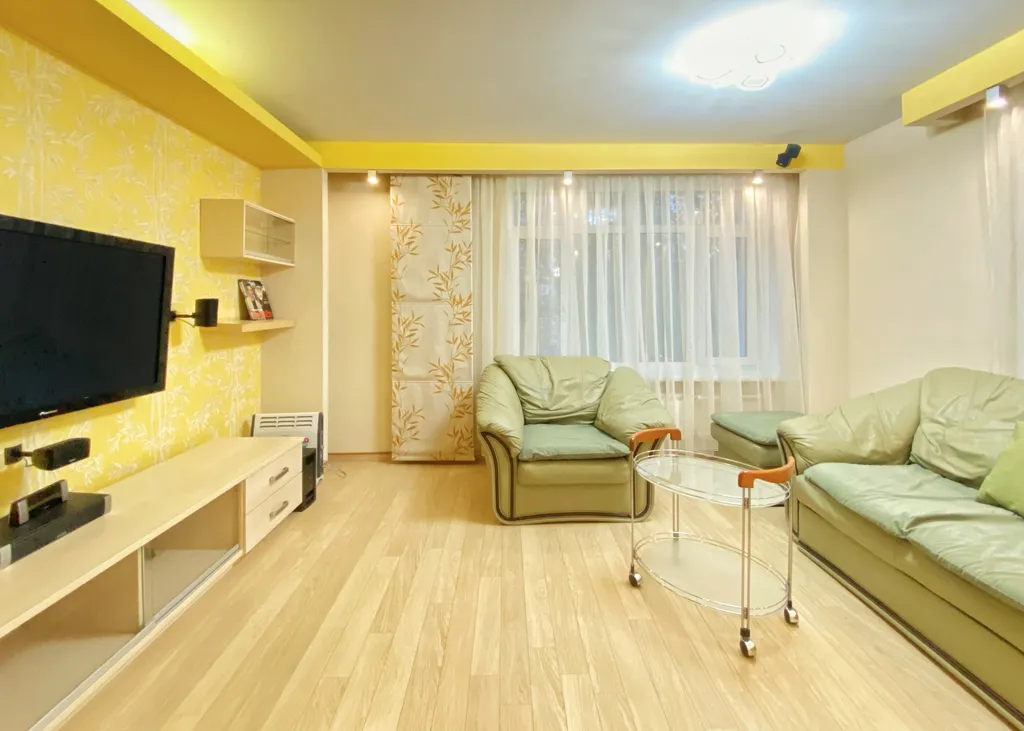 Просторные апартаменты Апарт-Комфорт с сауной и рабочим кабинетом