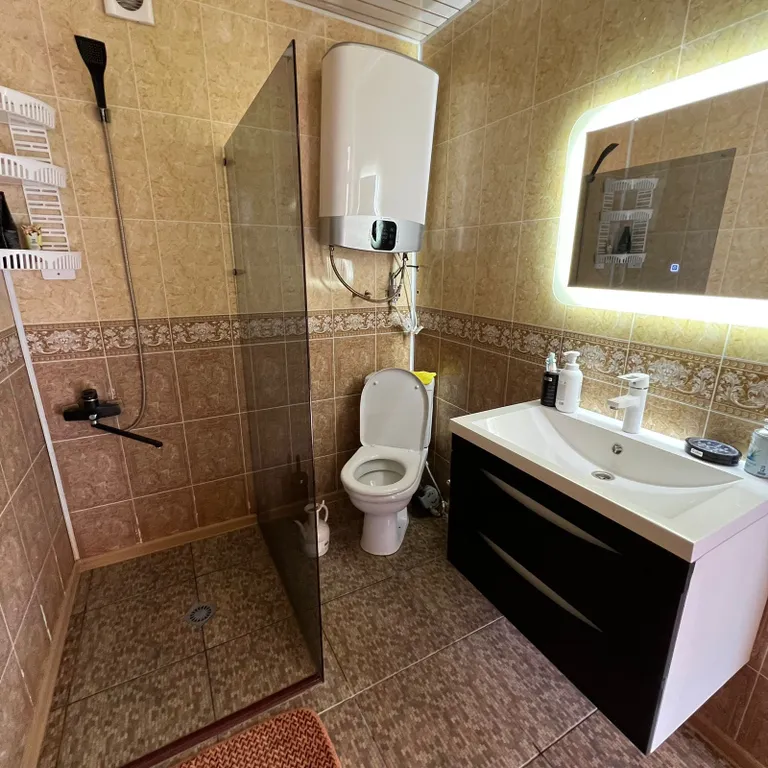 Шале с видом на горы в природном парке