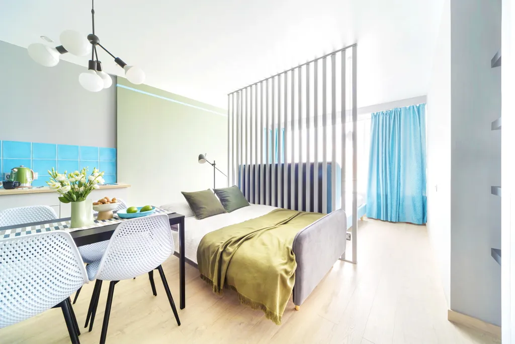 Апартамент с панорамными окнами на 11 этаже