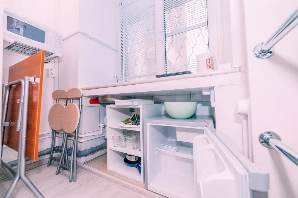 Комната со своим санузлом и мини-кухней в историческом центре