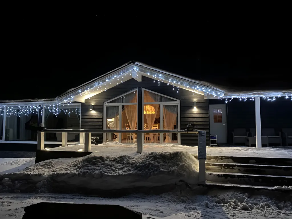 Новый коттедж на берегу ладожских шхер