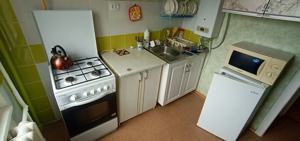 Квартира в спальном районе удобна для семьи или командировки