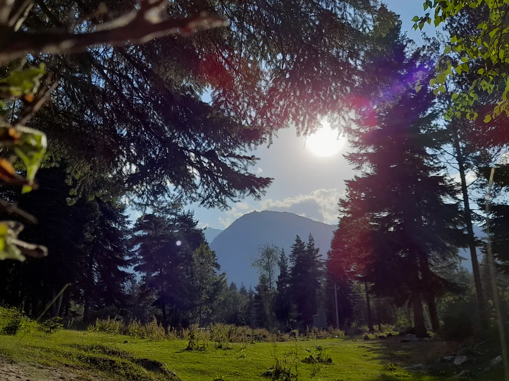 Шале Mirgor.almadi с прекрасным видом на горы