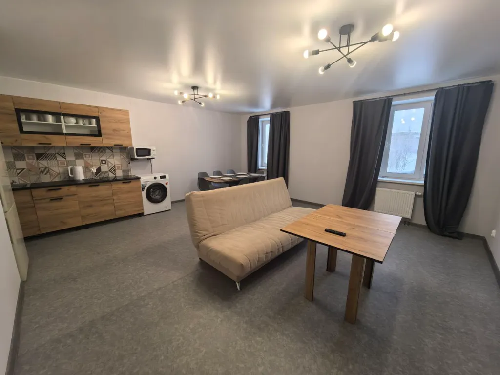 Просторная, теплая квартира рядом к горнолыжной базе