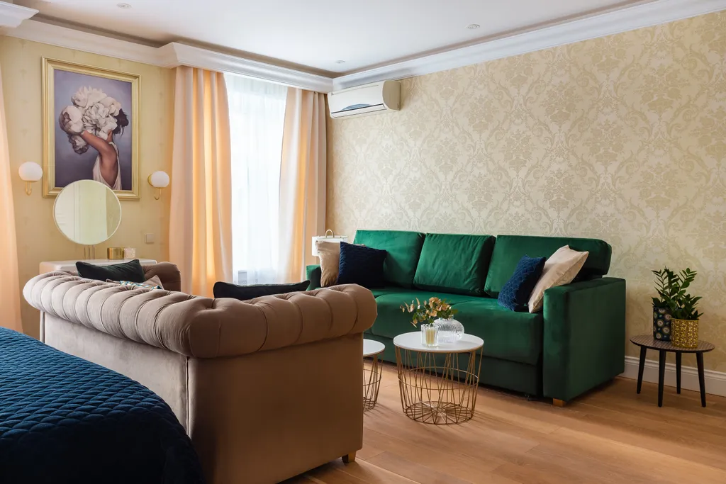 Апартаменты на 5 этаже исторического дома