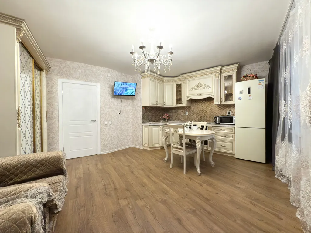 Уютная квартира-студия пять минут от метро Девяткино, красная ветка