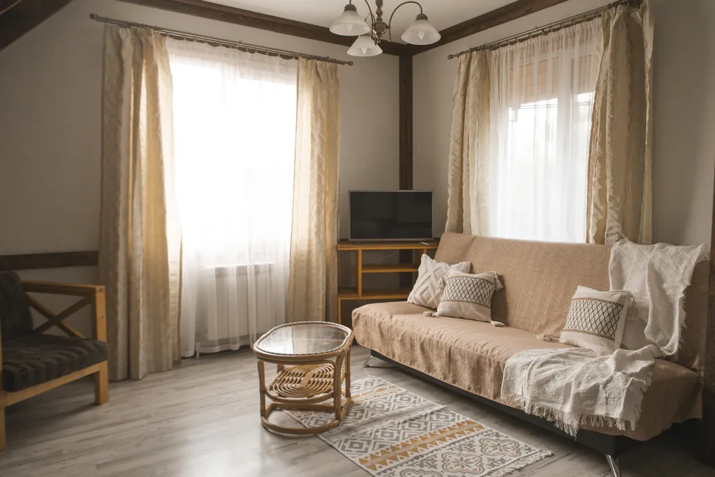 Коттедж Двухэтажный дом за городом в Тарусском районе — аренда посуточно в Волковское