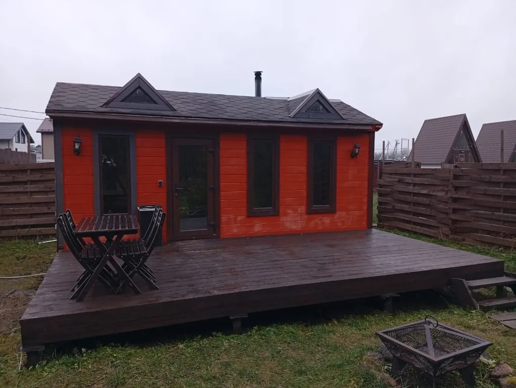 Уютный домик A-frame