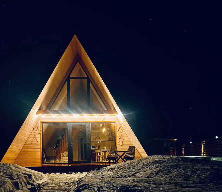 Дом А-фрейм в Завидово