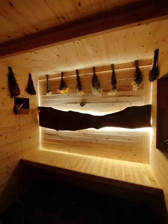 Новый уютный дом с сауной и банным чаном