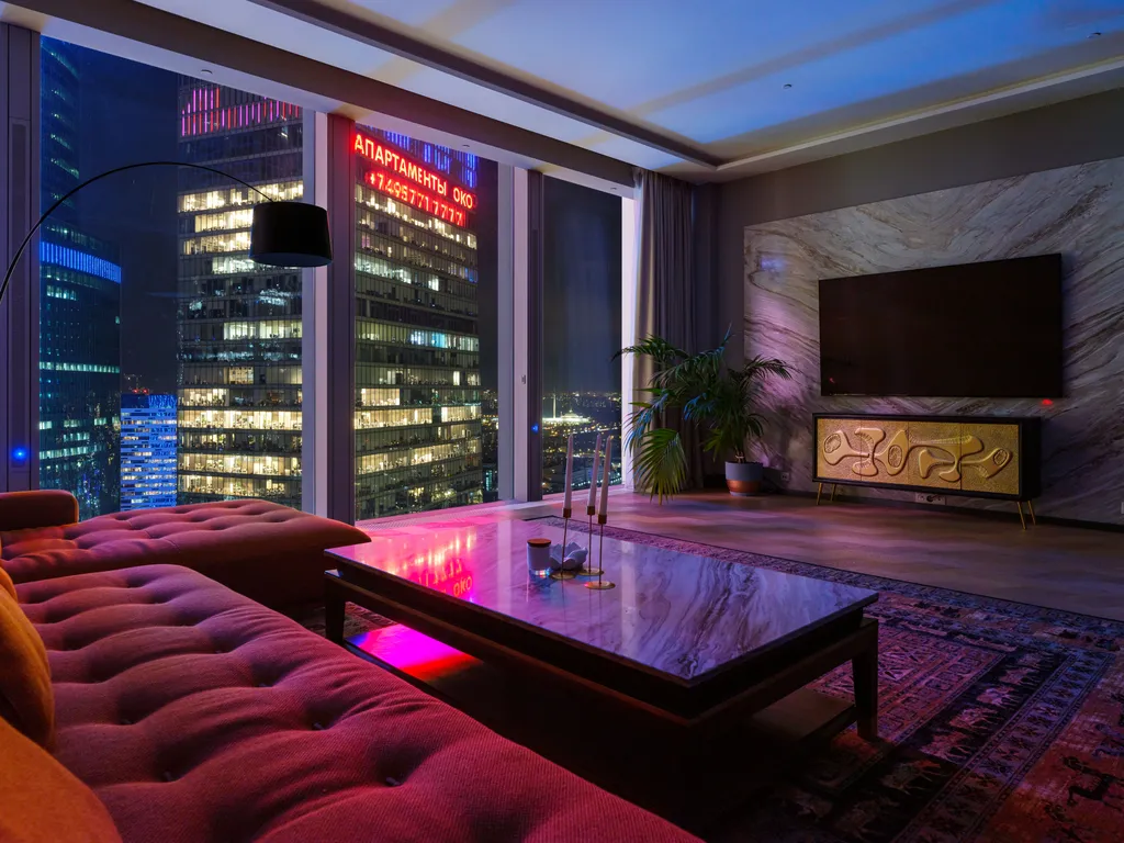 Просторный апарт с шикарным видом на башни