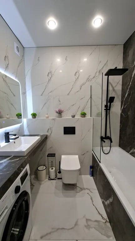 Квартира с дизайнерским ремонтом в ЖК Красный металлист