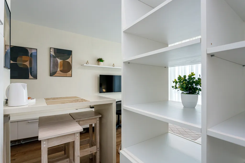 Студия Белоснежка на Броско с красивым видом на Амур