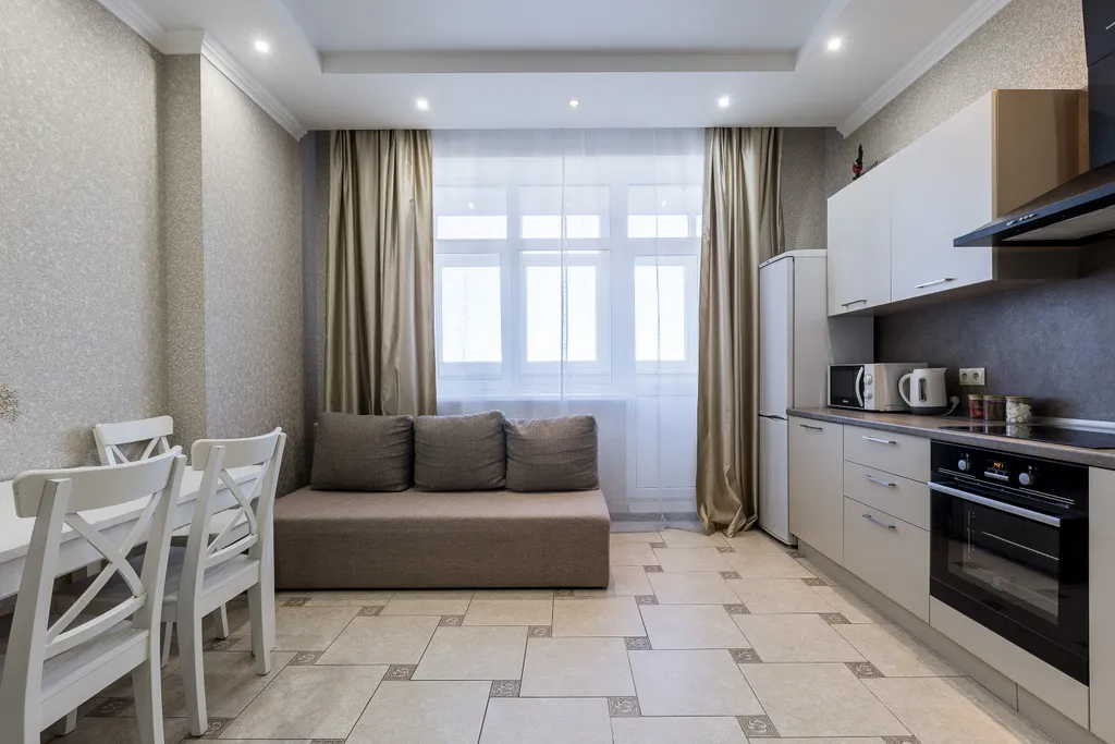 Светлая трехкомнатная квартира в АЖК Паруса