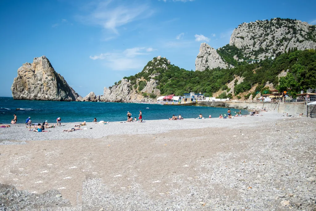 Апартамент в Симеизе с видом на море и большой собственной террасой.