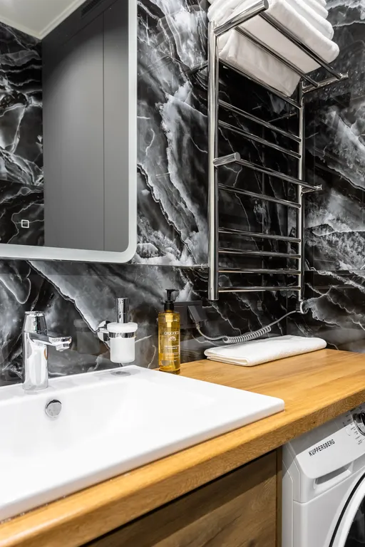 Квартира Квартира Просторная студия с панорамным видом на Москву с ванной — Москва