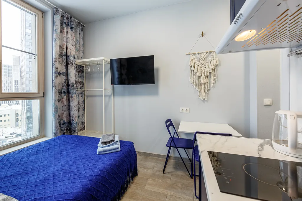 Квартира Квартира Уютная студия для 2 рядом с Водным стадионом — Москва