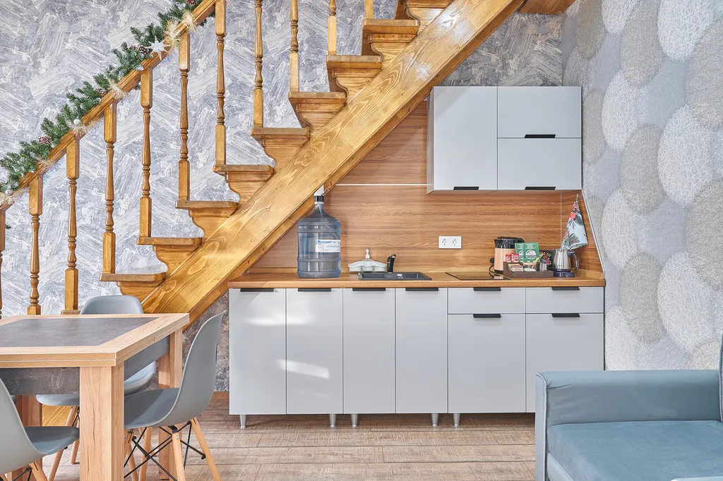 Апартаменты двухуровневые однокомнатные с кухней (апарт 6)