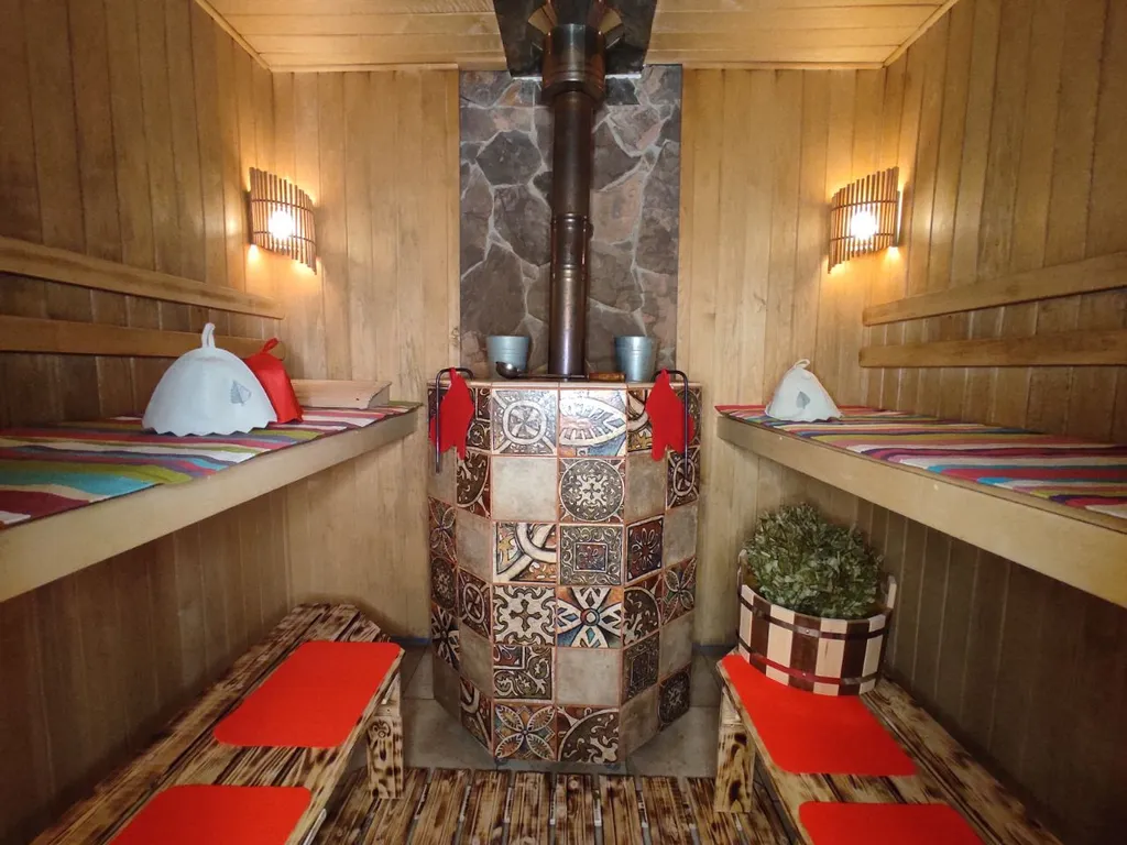 Коттедж Коттедж Сапфир с теплым бассейном и баней — Агалатово