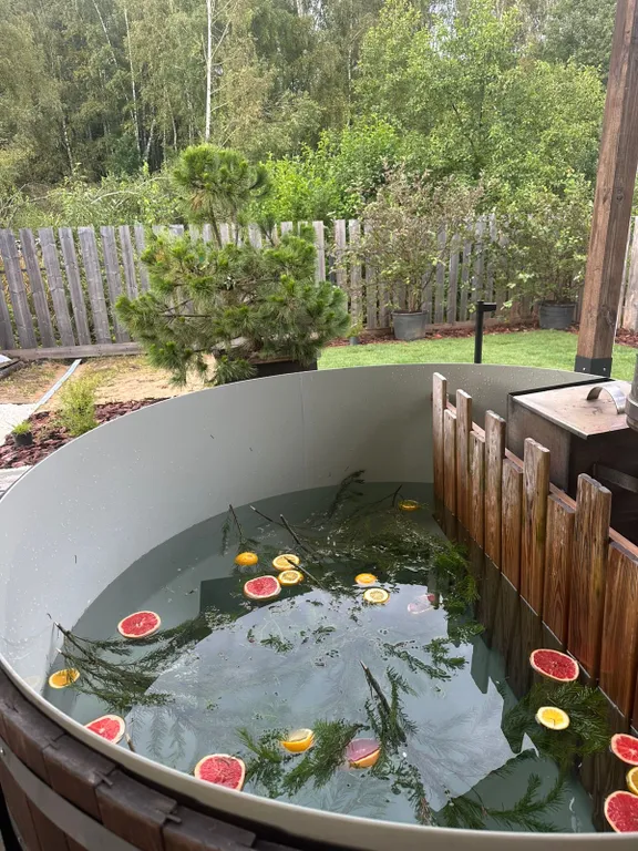 Барнхаус для отдыха у леса и реки