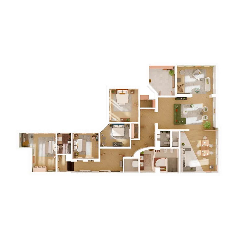 Галерея 300 м с панорамным видом на Фонтанку