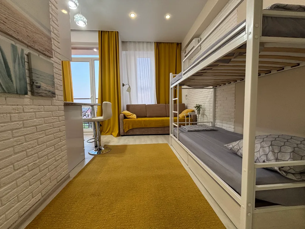 Квартира Новая студия с видом на море — аренда посуточно в Лазаревское