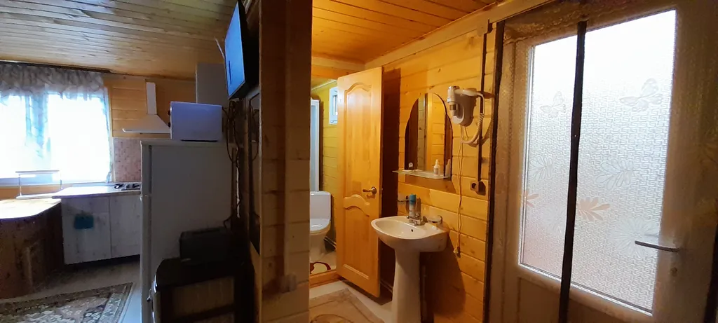 Коттедж Дом из бруса в саду — Анапа