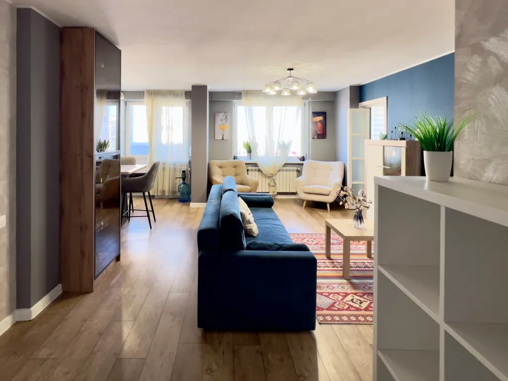 Стильная уютная евро-двушка недалеко от центра травматологии