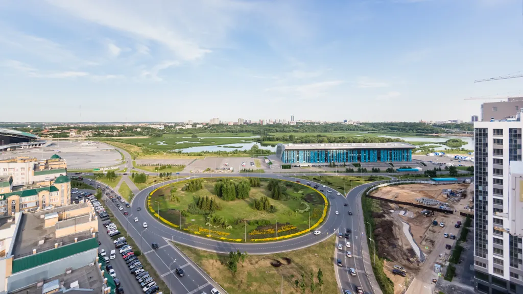 Квартира Апартаменты с панорамным видом на Казанку и Акбарс Арену — аренда посуточно в Казань