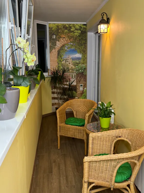 Уютная квартира с видом на лес