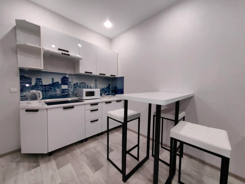 Современная студия с видом на Горный воздух