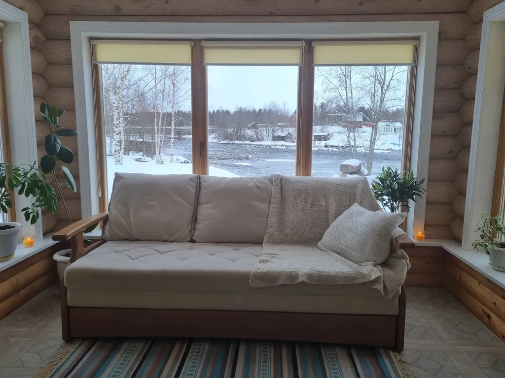 Комфортный, уютный дом у реки для семейного отдыха