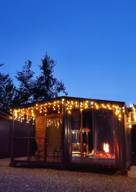 Барн-хаус 2+1 в тишине у леса и горной реки