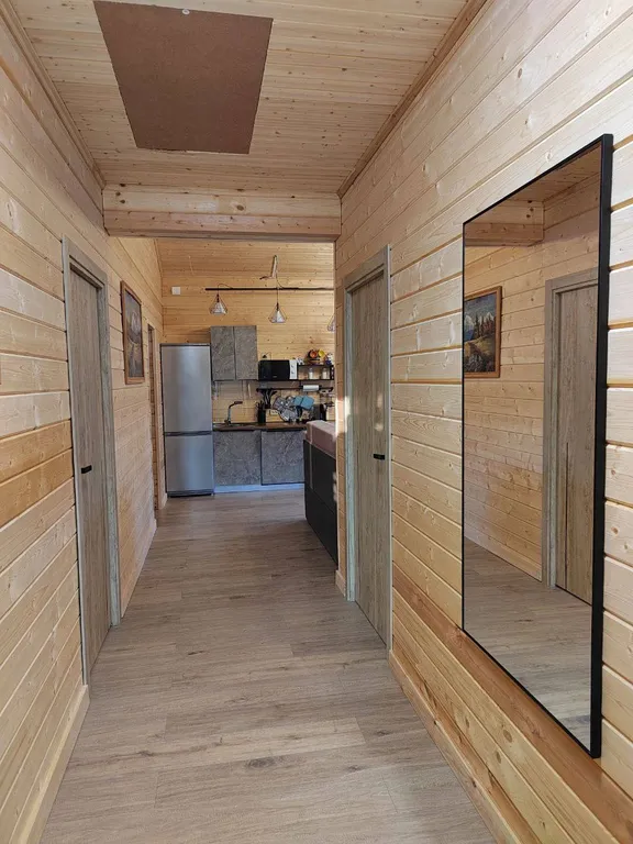 Дом на горе с камином и сауной